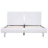 Bed Frame Without Mattress Faux Leather 135X190 Cm Double