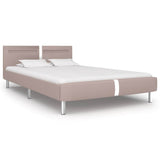Bed Frame With Led Without Mattress 135X190 Cm Double