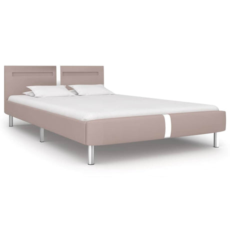 Bed Frame With Led Without Mattress 135X190 Cm Double