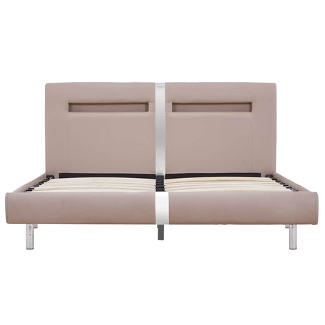 Bed Frame With Led Without Mattress 135X190 Cm Double