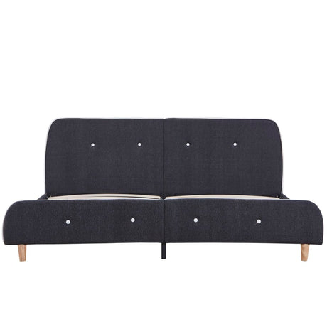 Bed Frame Without Mattress Fabric 180X200 Cm Super King