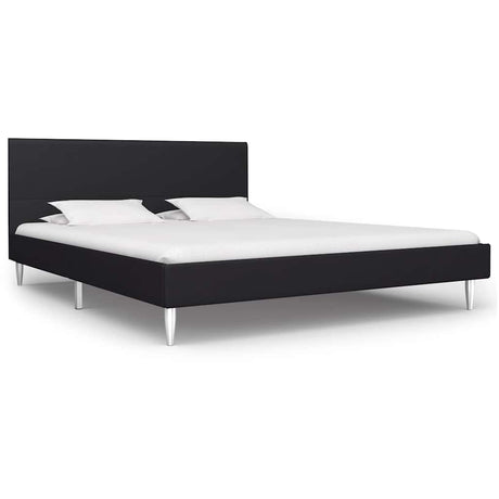 Bed Frame Without Mattress Fabric 135X190 Cm Double
