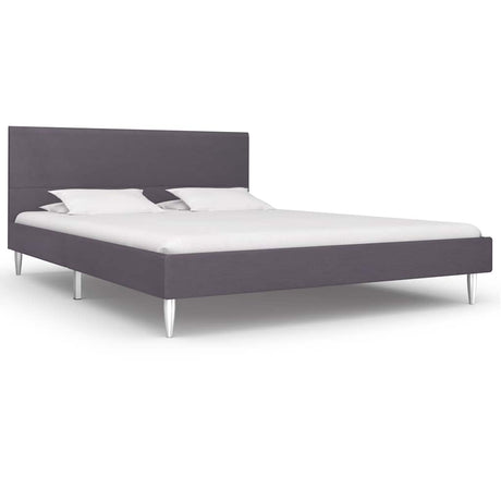 Bed Frame Without Mattress Fabric 135X190 Cm Double