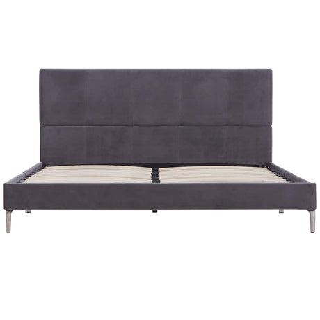 Bed Frame Without Mattress Fabric 135X190 Cm Double