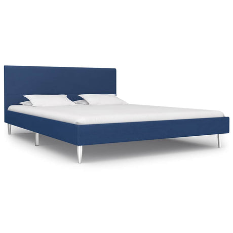 Bed Frame Without Mattress Fabric 135X190 Cm Double
