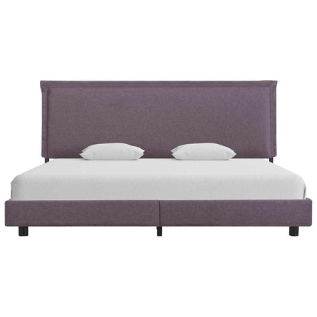 Bed Frame Without Mattress Fabric 150X200 Cm King Size