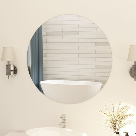 Wall Mirror With Led Lights Round Glass