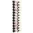 Wall Mounted Wine Rack For 12 Bottles Iron