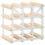 Wine Rack For 12 Bottles Solid Pinewood