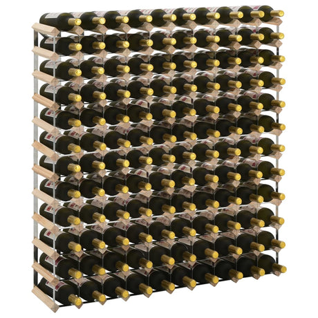 Wine Rack For 12 Bottles Solid Pinewood