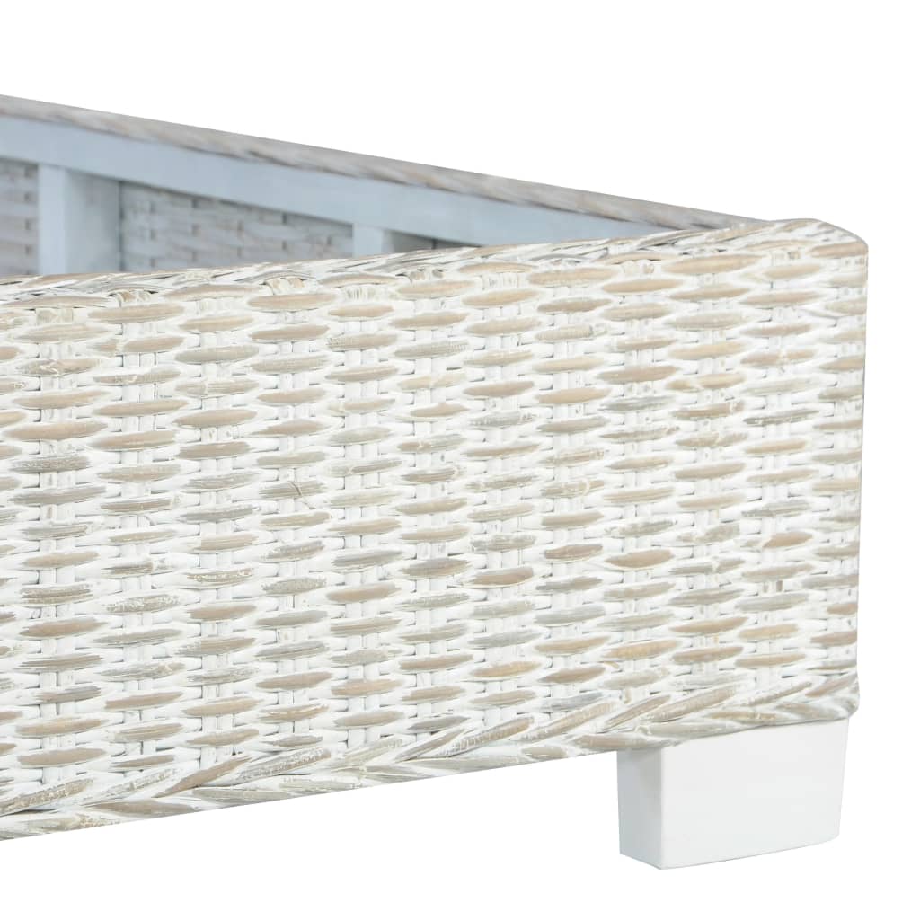 Bed Frame Without Mattress Natural Rattan