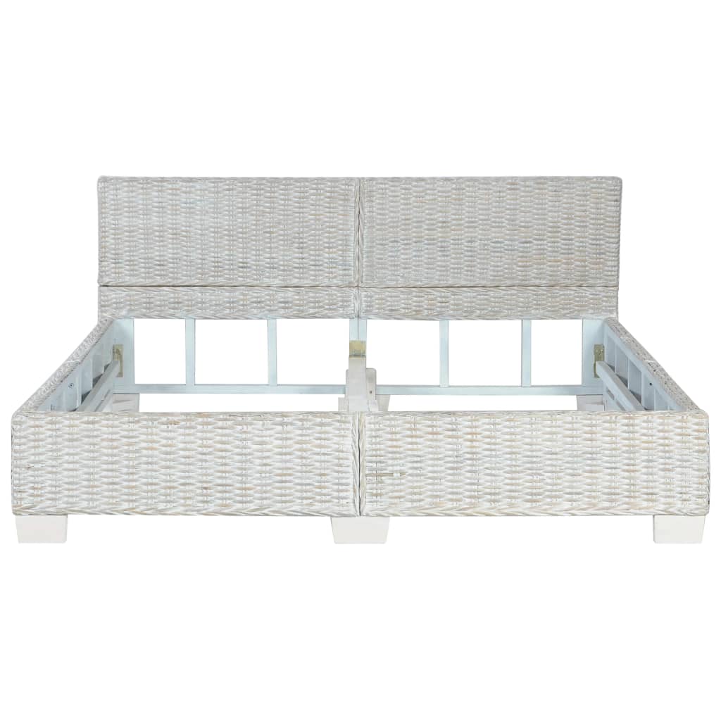 Bed Frame Without Mattress Natural Rattan