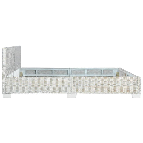 Bed Frame Without Mattress Natural Rattan Super King