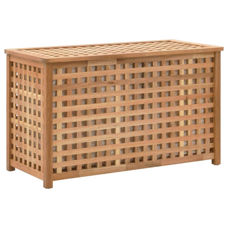 Laundry Bin Solid Walnut Wood