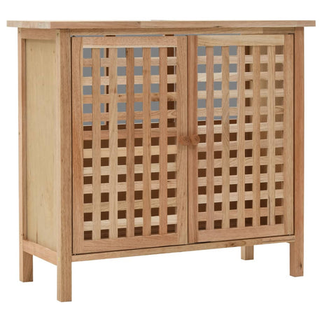 Sink Cabinet With Mirror Solid Walnut Wood