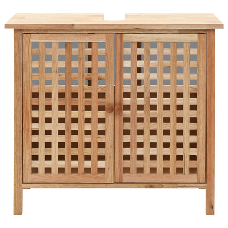 Sink Cabinet With Mirror Solid Walnut Wood