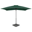 Garden Parasol With Portable Base