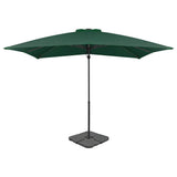 Garden Parasol With Portable Base