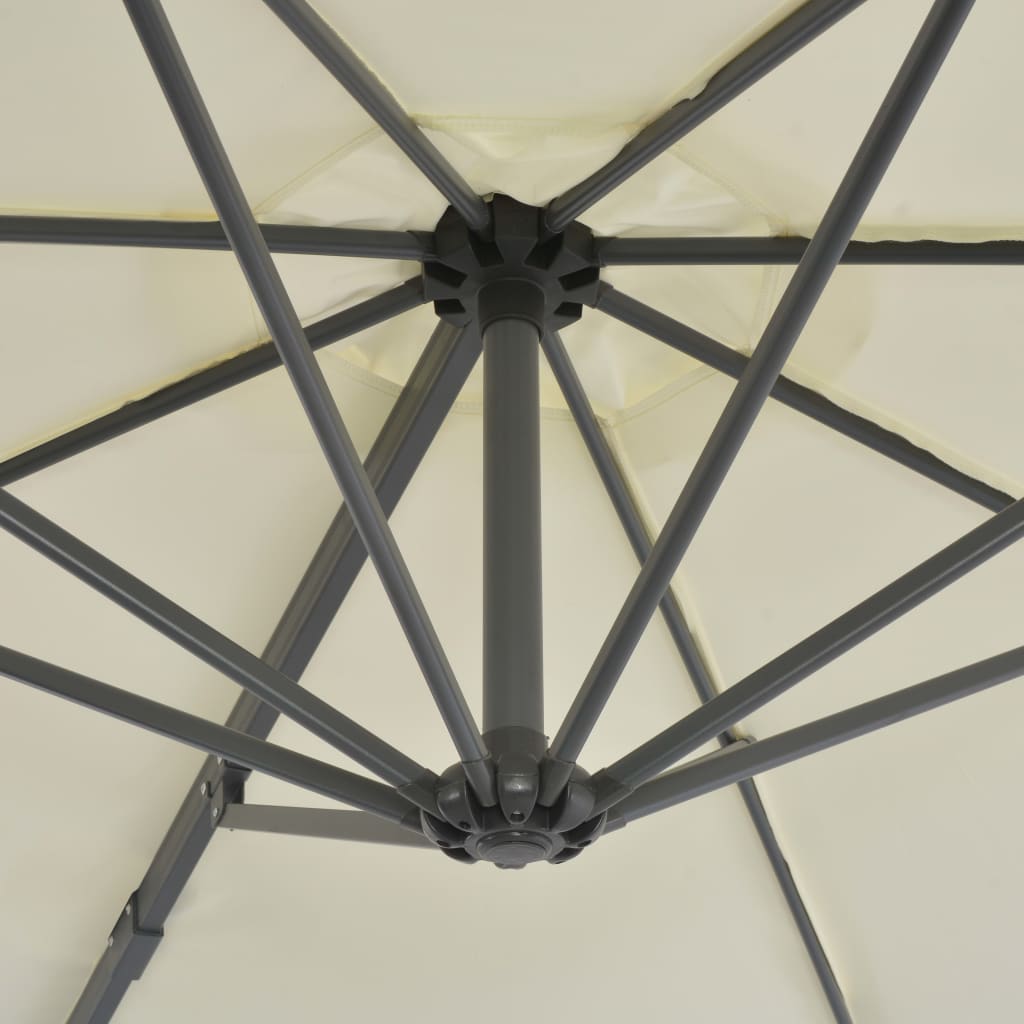 Garden Parasol With Portable Base