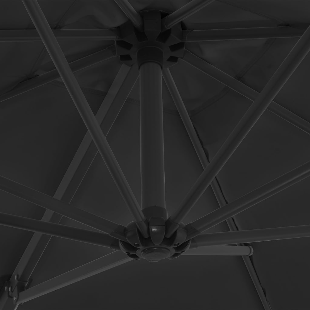 Garden Parasol With Portable Base