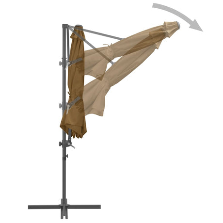 Garden Parasol With Portable Base