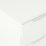 Sideboard High Gloss White 60x35x80 cm Engineered Wood