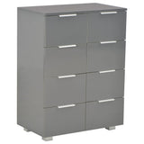 Sideboard High Gloss 60X35X80 Cm Engineered Wood