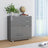 Sideboard High Gloss 71X35X80 Cm Engineered Wood