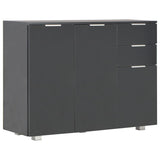 Sideboard High Gloss 107X35X80.5 Cm