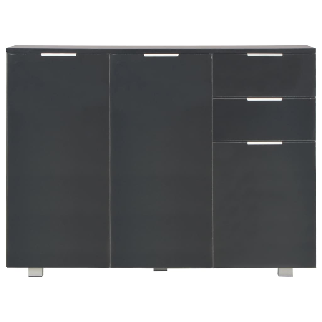 Sideboard High Gloss 107X35X80.5 Cm