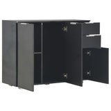Sideboard High Gloss 107X35X80.5 Cm