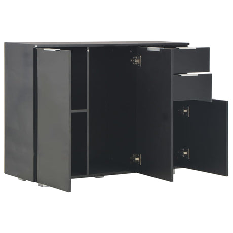 Sideboard High Gloss 107X35X80.5 Cm