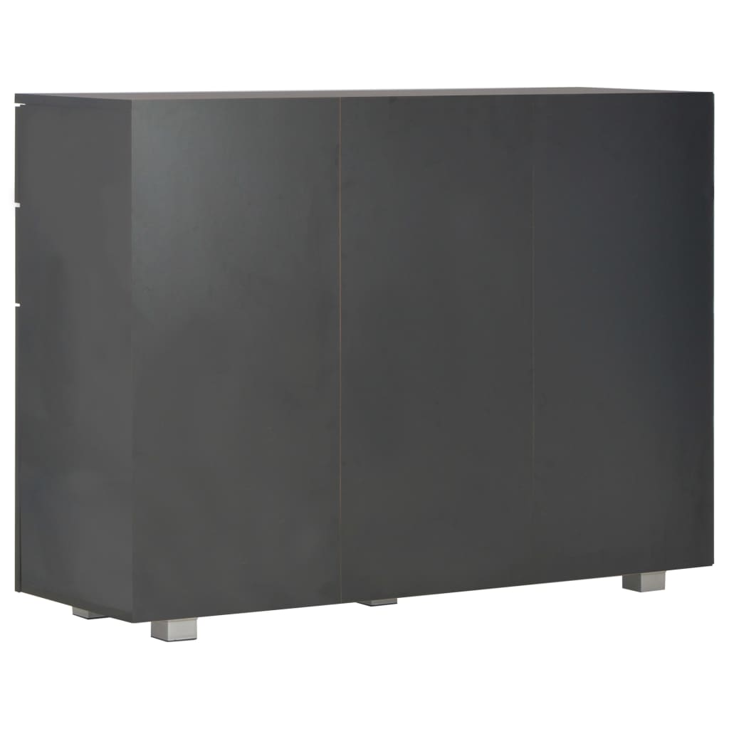 Sideboard High Gloss 107X35X80.5 Cm