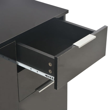 Sideboard High Gloss 107X35X80.5 Cm