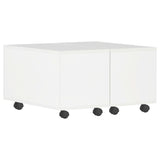 Coffee Table High Gloss Engineered Wood