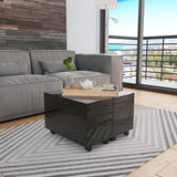 Coffee Table High Gloss Engineered Wood