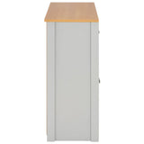 Sideboard Grey 112X35X81 Cm