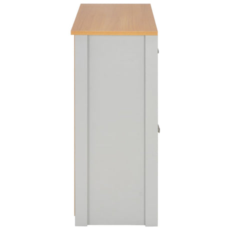 Sideboard Grey 112X35X81 Cm
