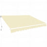 Folding Awning Manual Operated 600 Cm Blue/White