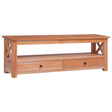 Tv Cabinet 120X30X40 Cm Solid Mahogany Wood