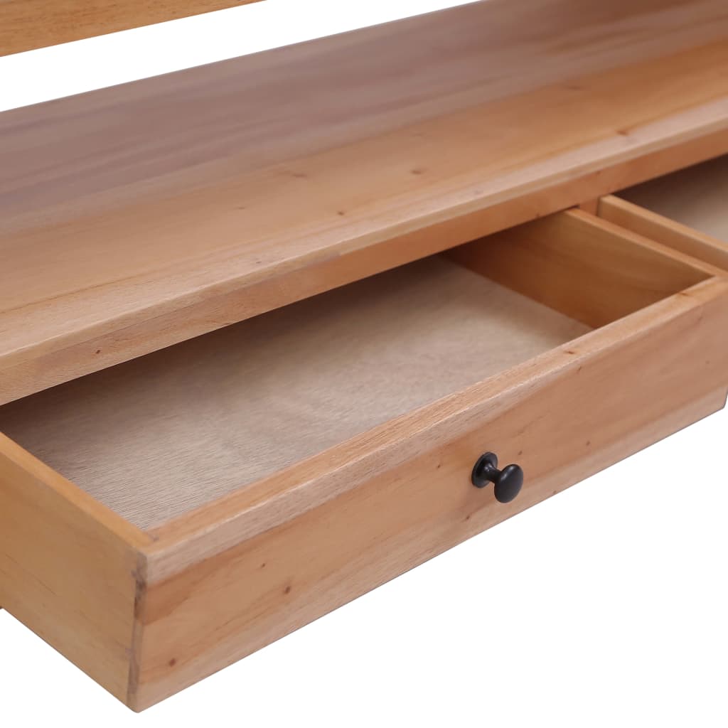 Tv Cabinet 120X30X40 Cm Solid Mahogany Wood