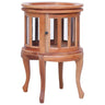 Vitrine Cabinet 50X50X76 Cm Solid Mahogany Wood