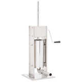 Manual Sausage Stuffer Silver Stainless Steel