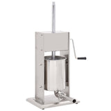 Manual Sausage Stuffer Silver Stainless Steel