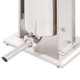 Manual Sausage Stuffer Silver Stainless Steel