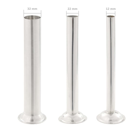 Manual Sausage Stuffer Silver Stainless Steel