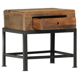 Bedside Cabinet 40X35X40 Cm Solid Reclaimed Wood