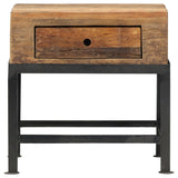 Bedside Cabinet 40X35X40 Cm Solid Reclaimed Wood