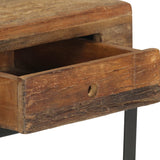 Bedside Cabinet 40X35X40 Cm Solid Reclaimed Wood