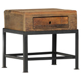 Bedside Cabinet 40X35X40 Cm Solid Reclaimed Wood